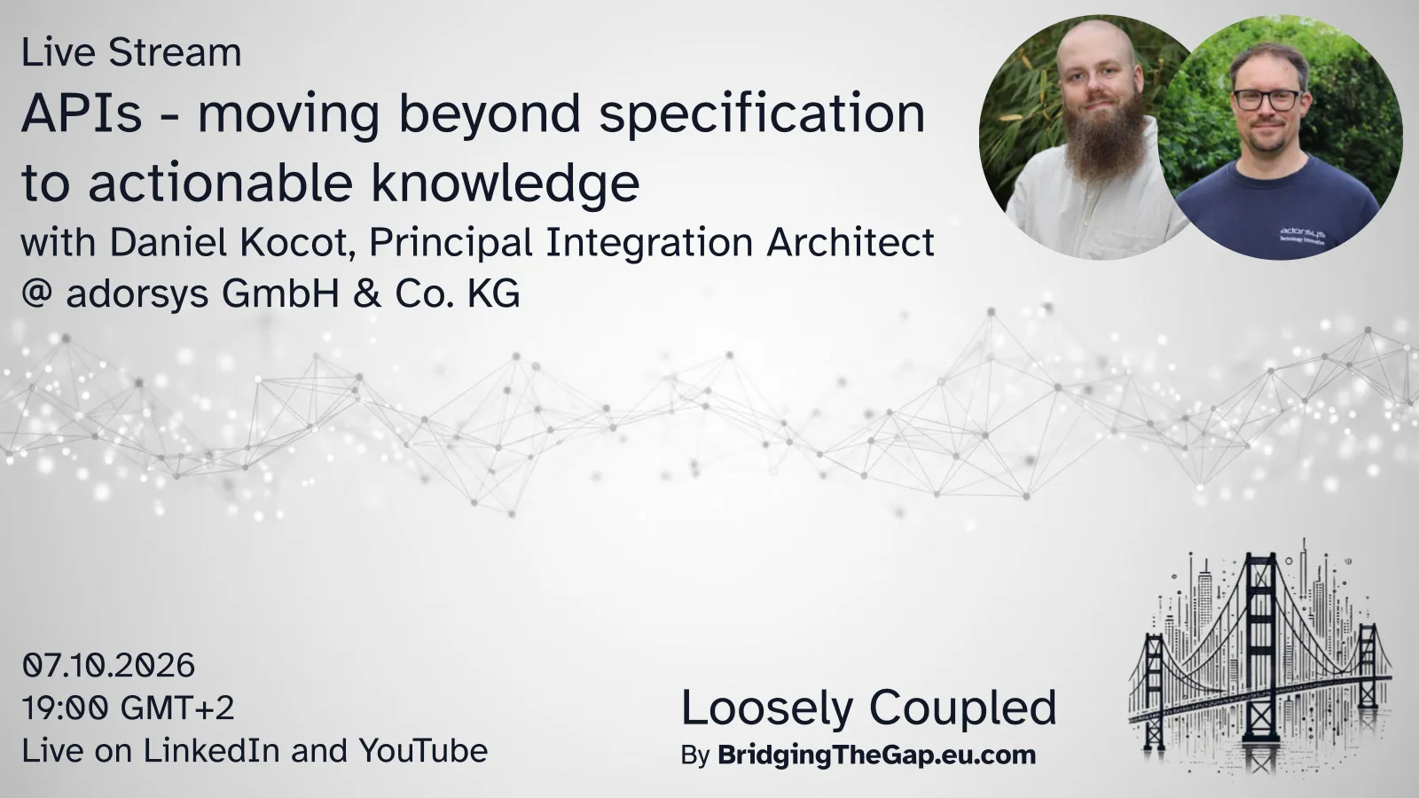 Loosely Coupled - APIs - moving beyond specification and documentation to actionable knowledge image
