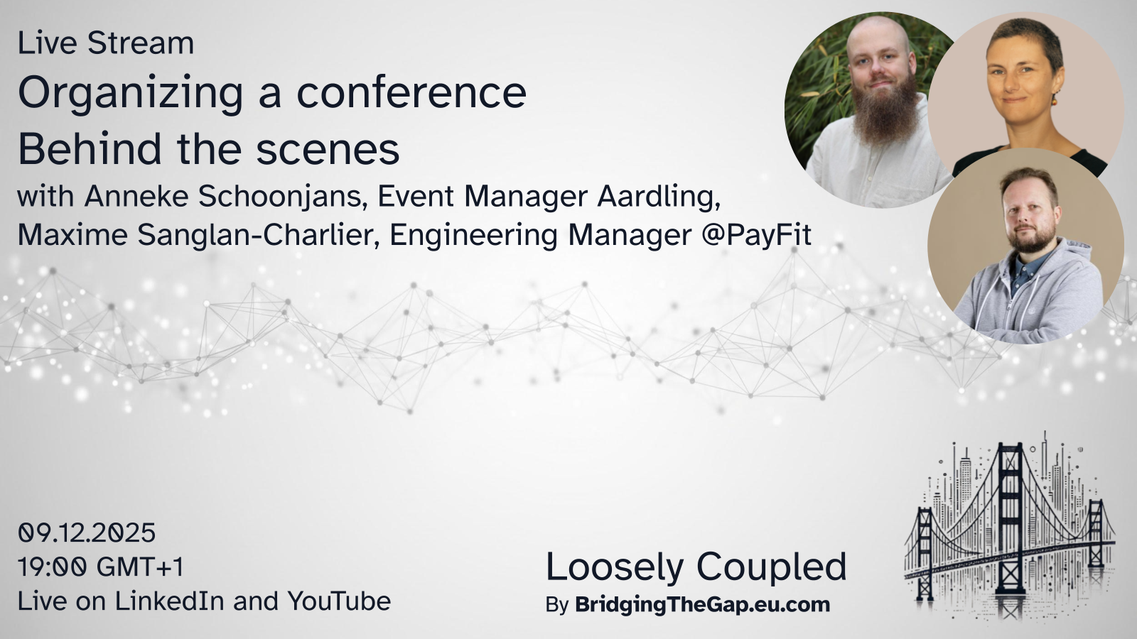 Loosely Coupled - Organizing a conference; Behind the scenes image