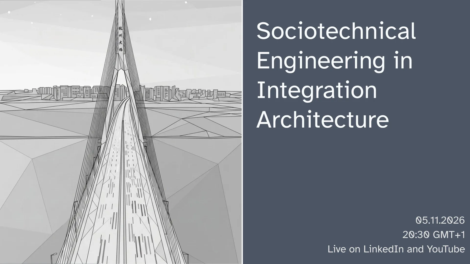 Artwork for [Webinar] Sociotechnical Engineering in Integration Architecture